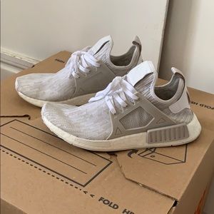 Adidas NMD in cream and white